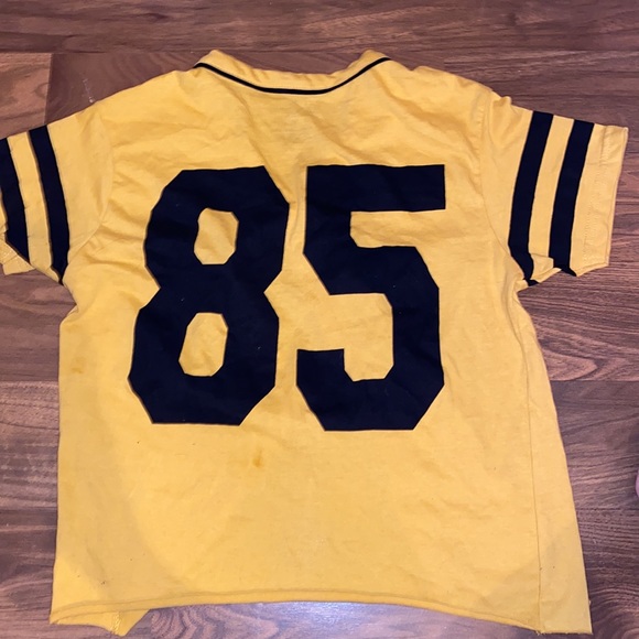 Jersey button up tee shirt - Picture 2 of 2